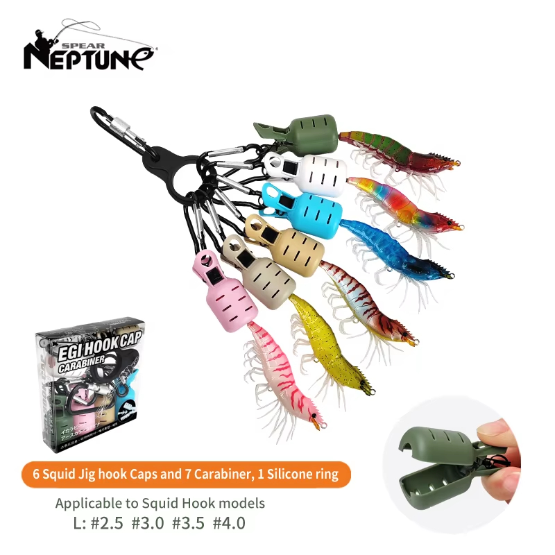 Fishing Lure Kit - Kit de 6 protections colorées pour