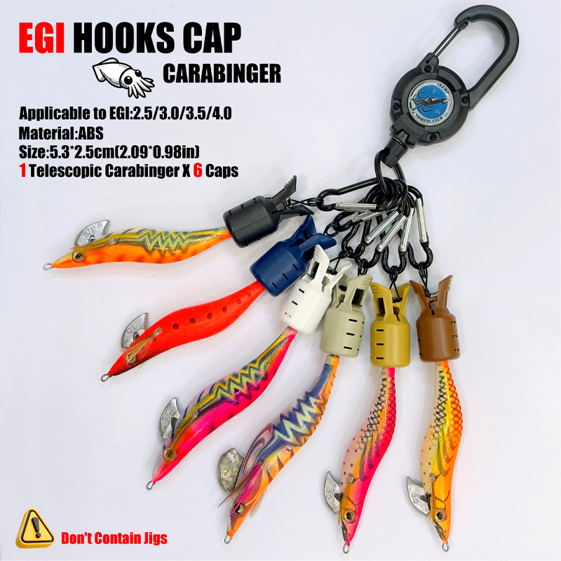 Fishing Lure Accessories - Bouchons de crochet de gabarit de