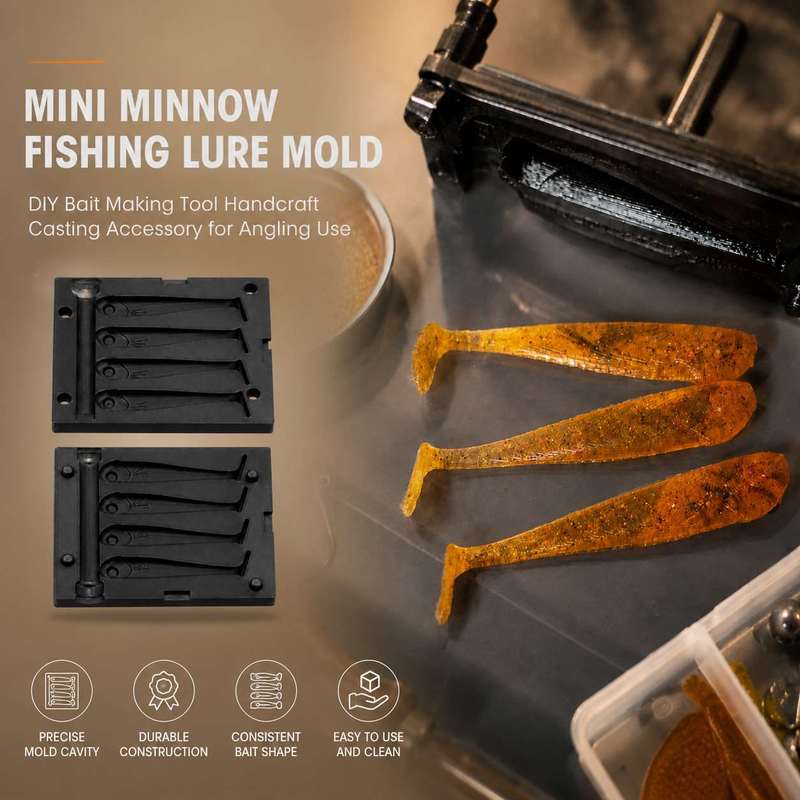 Fishing Lure Making Kit - Moule pour appâts de pêche Mini