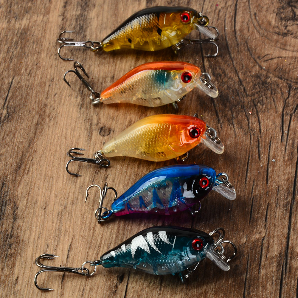 Fishing Lure Jerkbait - 5 pièces appâts flottants appâts de