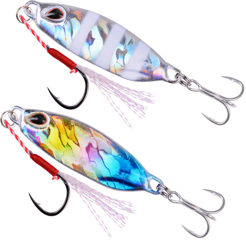 Fishing Lure Spinnerbait - Leurre de pêche en métal, 10g,