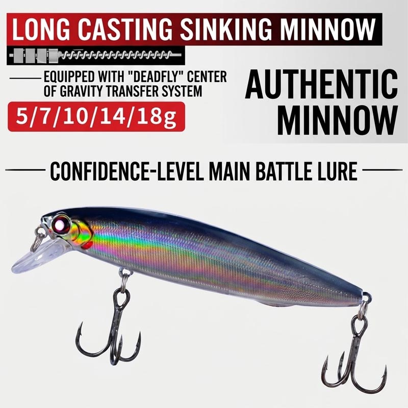 Fishing Lure Making Kit - Leurres de pêche Minnow coulants, Jerkbait
