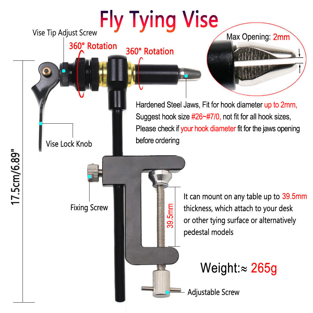 1PC 360 °   Étau de montage de - Fishing Lure Spinner avis et prix