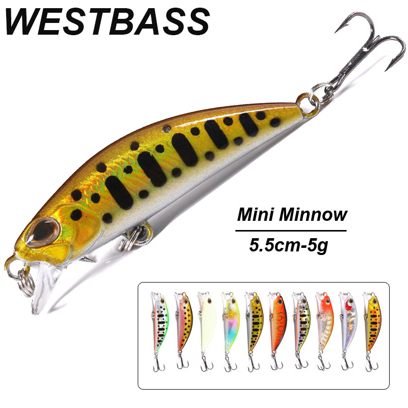 WESTBASS 1PX Micro leurre méné - Fishing Lure Jerkbait avis et prix