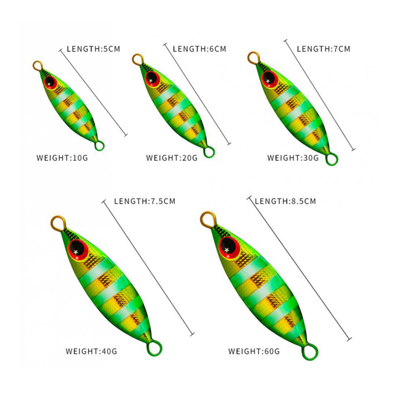 Métal lent gabarit leurre dur  - Fishing Lure Spoon avis et prix