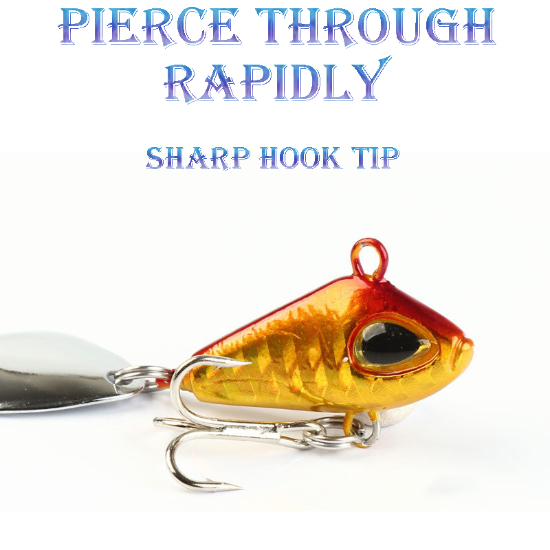 Leurre VIB avec cuillère oscil - Fishing Lure Spinnerbait avis et prix