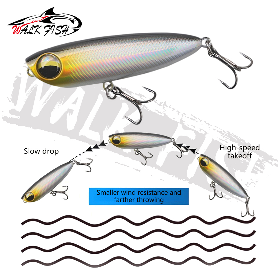 WALK FISH 1 pièce 6 cm 5,6 g L - Fishing Lure Topwater avis et prix